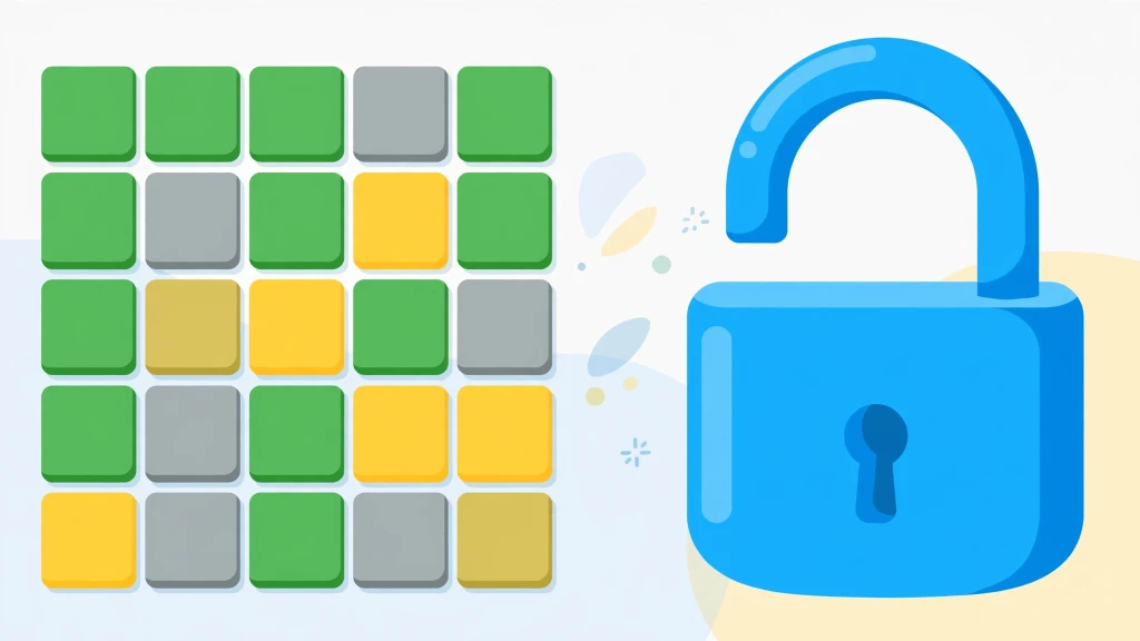 Wordle tile puzzle grid beside an unlocked blue padlock for Wordle Unlimited unblocked guide